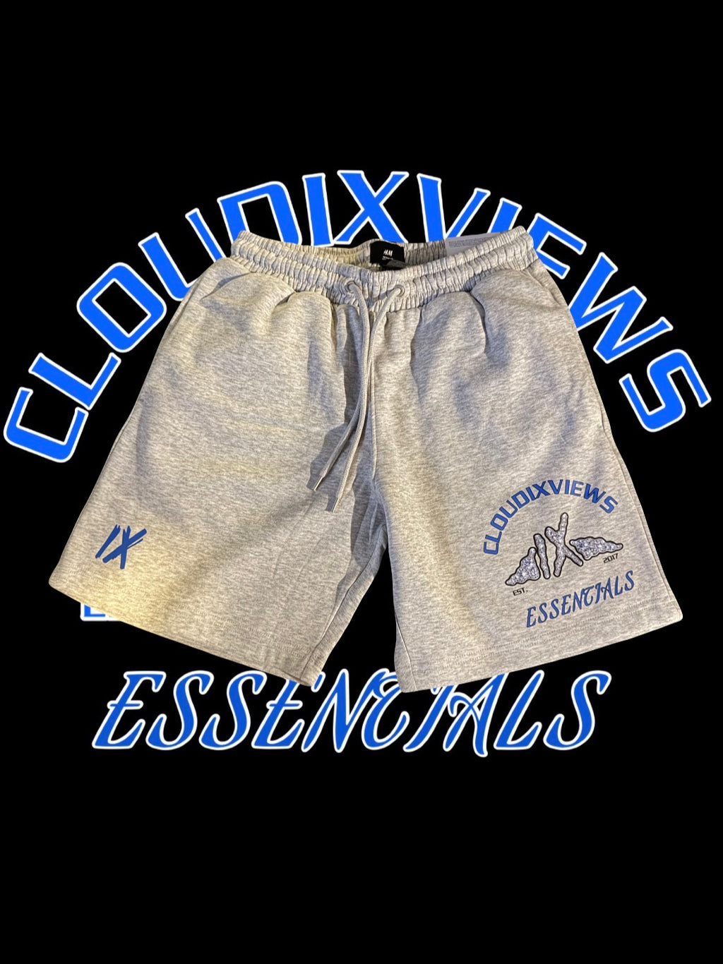 Cloudixviews Essentials (Grey Shorts) 💎